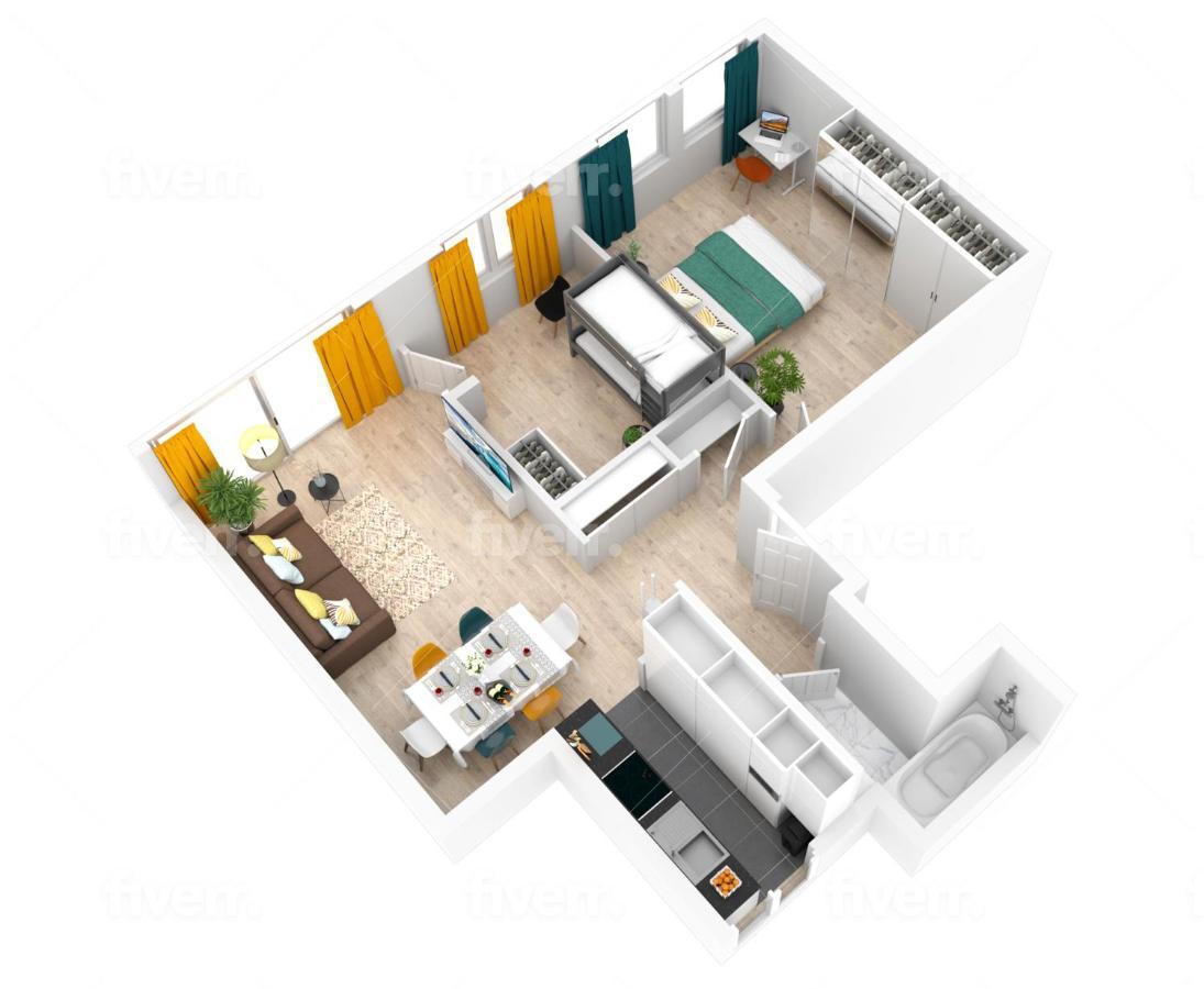 Center Of Antwerp, Fully Equipped, Train Station Apartment Екстериор снимка