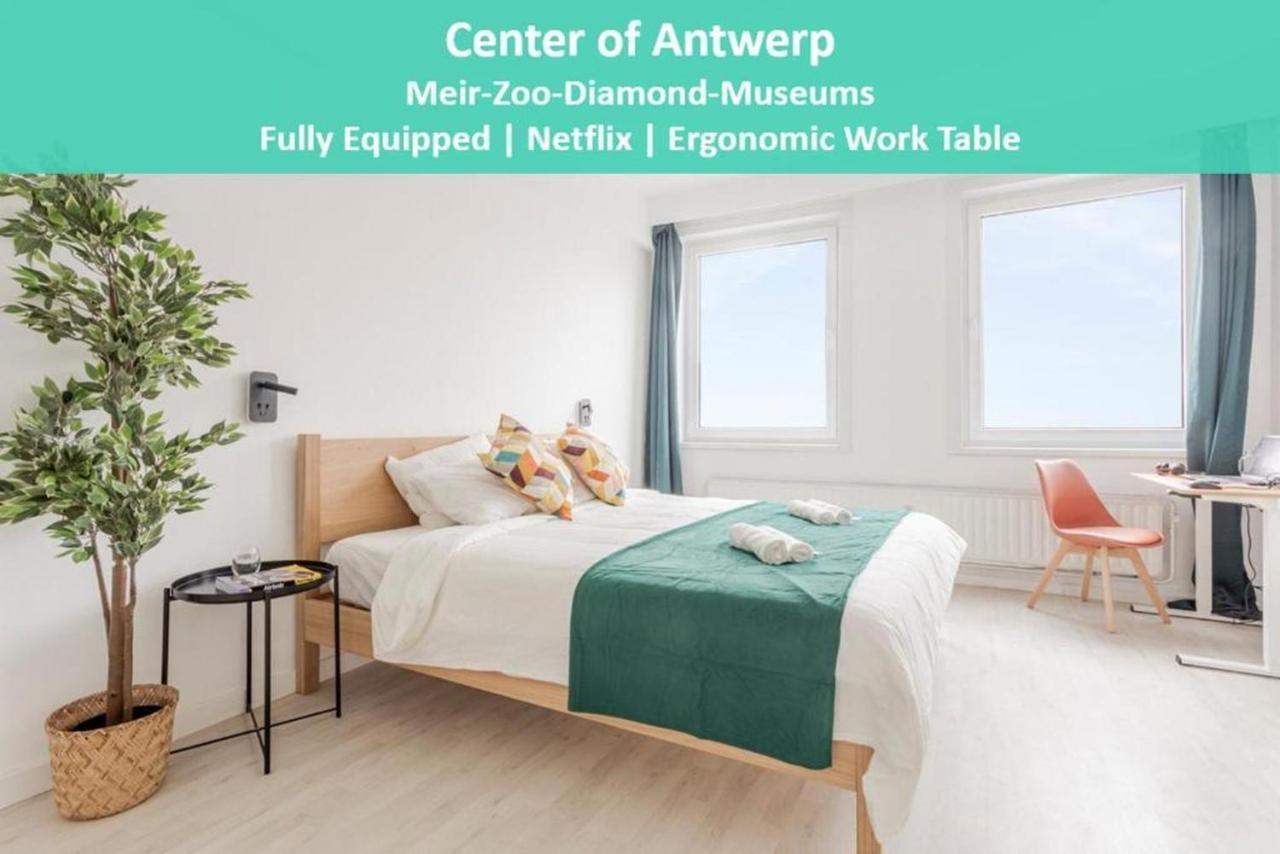 Center Of Antwerp, Fully Equipped, Train Station Apartment Екстериор снимка